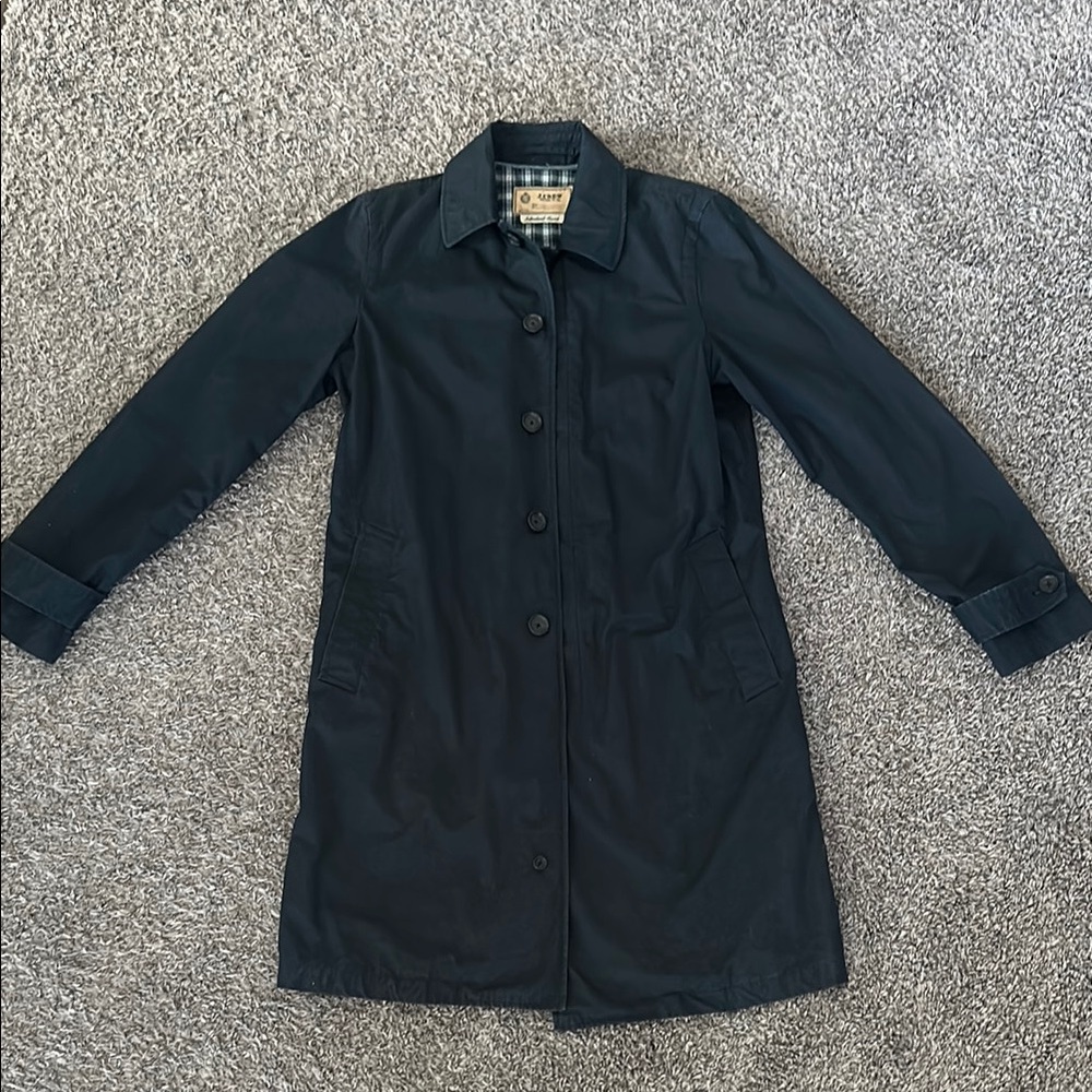 Men’s J Crew Blue Trench Coat